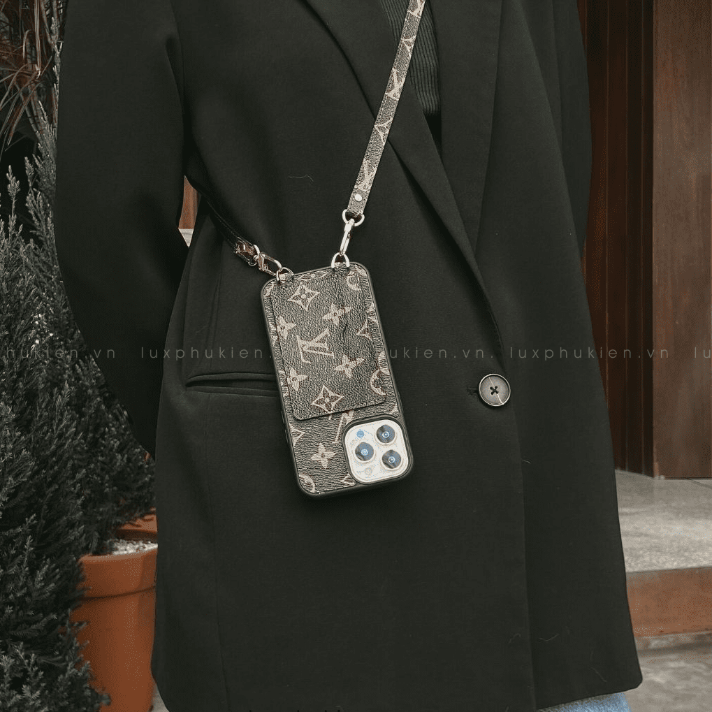 Recycled Louis Vuitton Canvas Iphone Case IP-LV3