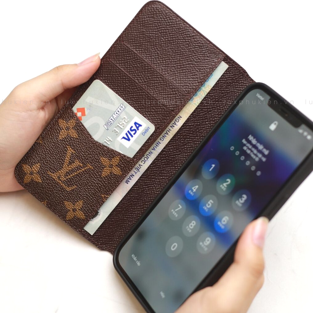 Recycled Louis Vuitton Canvas Iphone Case IP-LV6