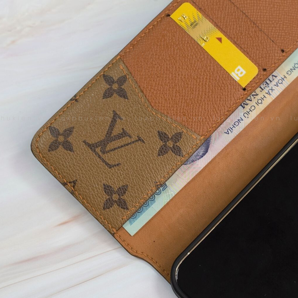 Recycled Louis Vuitton Canvas Iphone Case IP-LV6