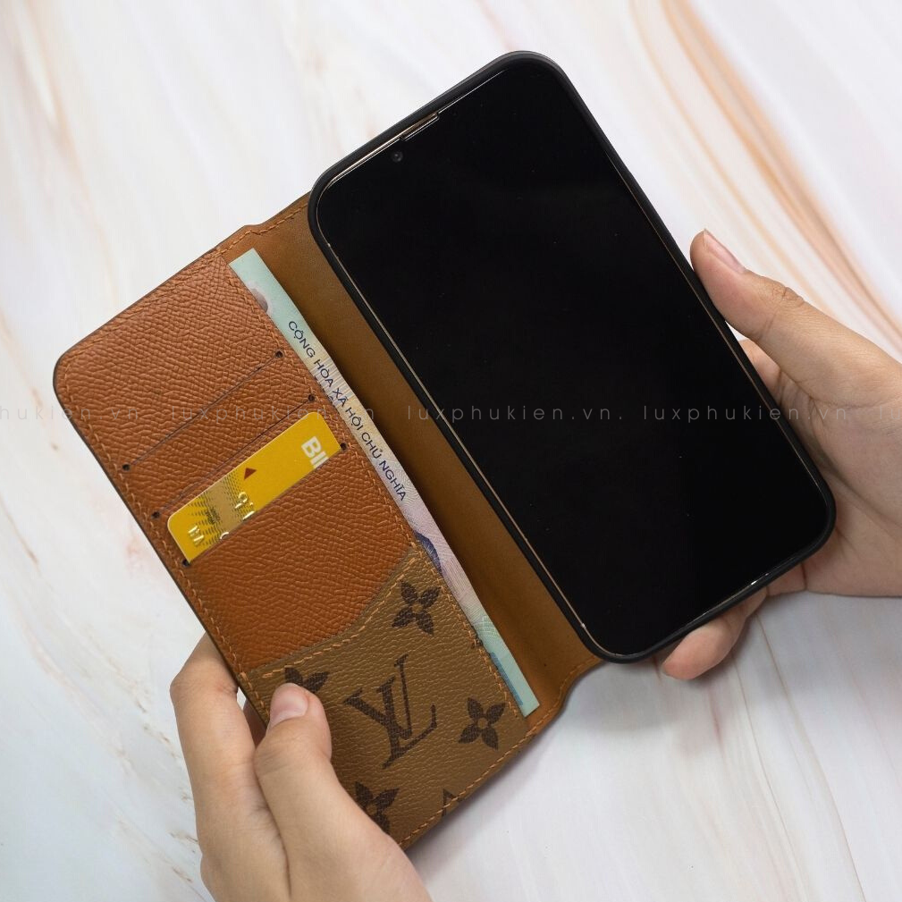 Recycled Louis Vuitton Canvas Iphone Case IP-LV6