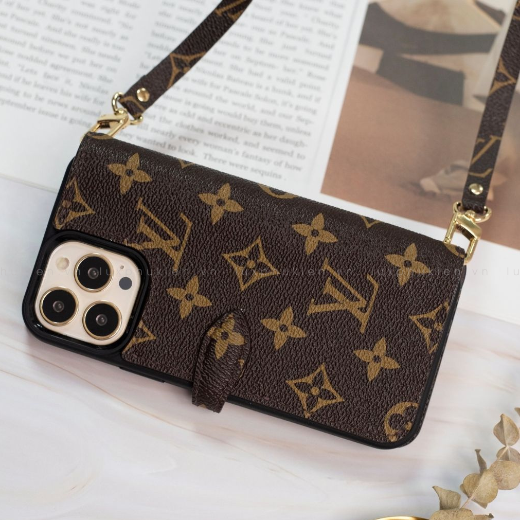 Recycled Louis Vuitton Canvas Iphone Case IP-LV4
