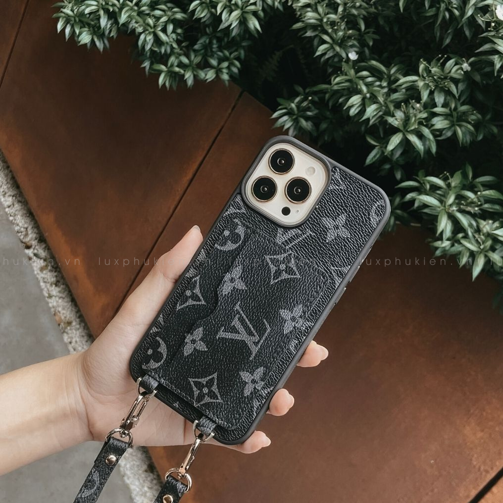 Recycled Louis Vuitton Canvas Iphone Case IP-LV3