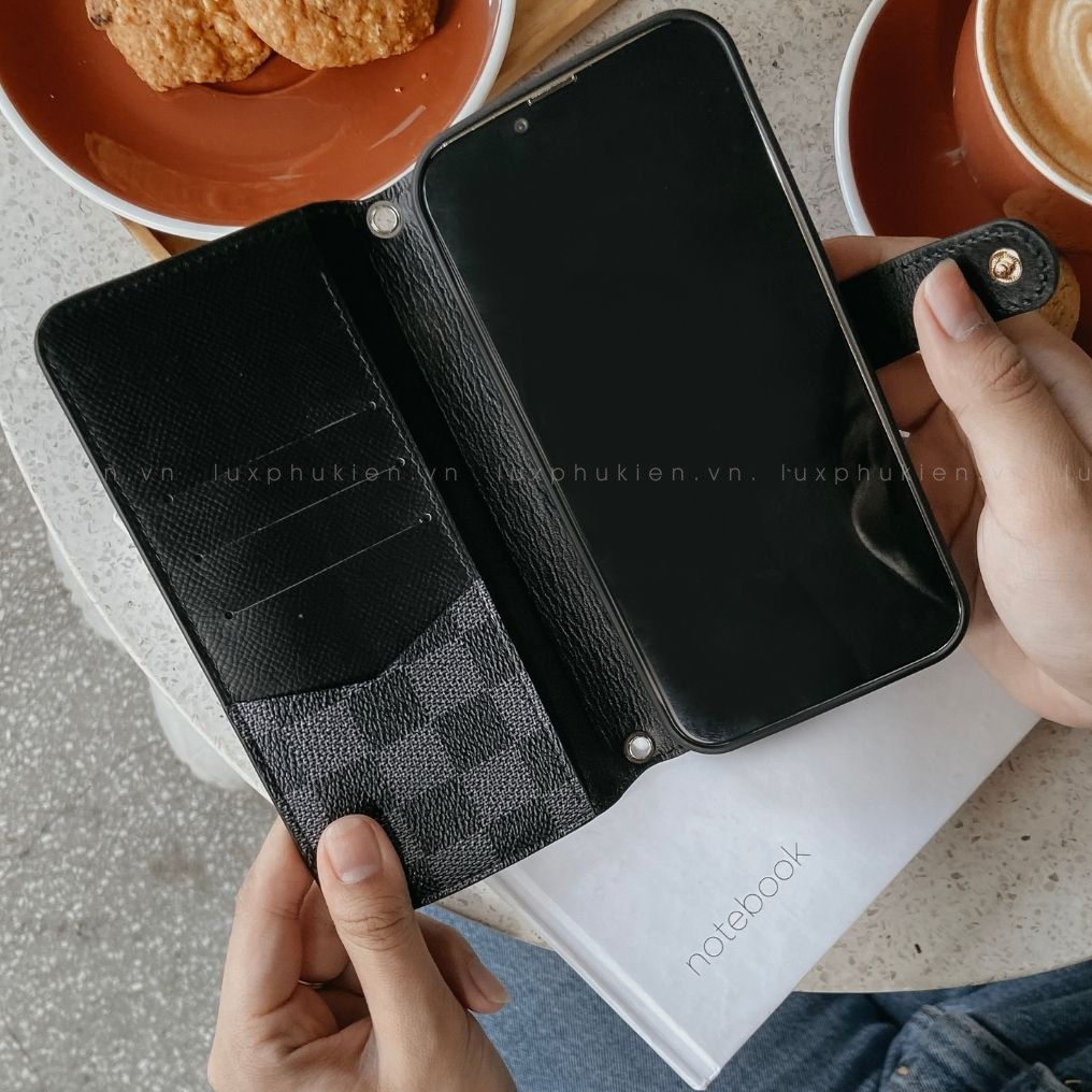 Recycled Louis Vuitton Canvas Iphone Case IP-LV4