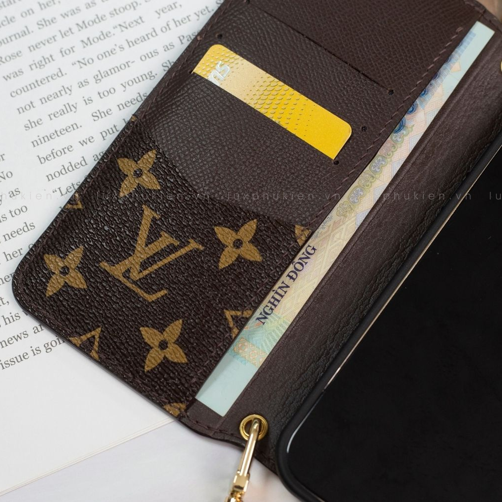 Recycled Louis Vuitton Canvas Iphone Case IP-LV4