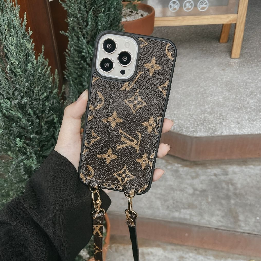 Recycled Louis Vuitton Canvas Iphone Case IP-LV3