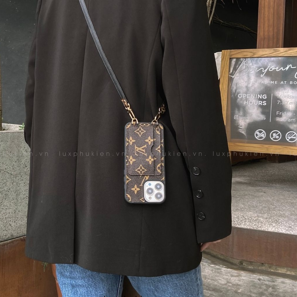 Recycled Louis Vuitton Canvas Iphone Case IP-LV3