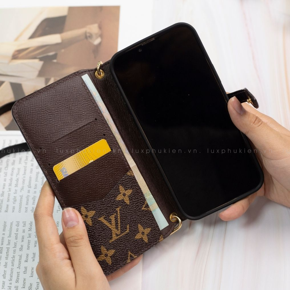 Recycled Louis Vuitton Canvas Iphone Case IP-LV4