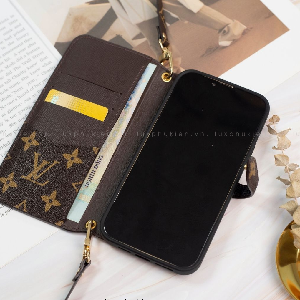 Recycled Louis Vuitton Canvas Iphone Case IP-LV4
