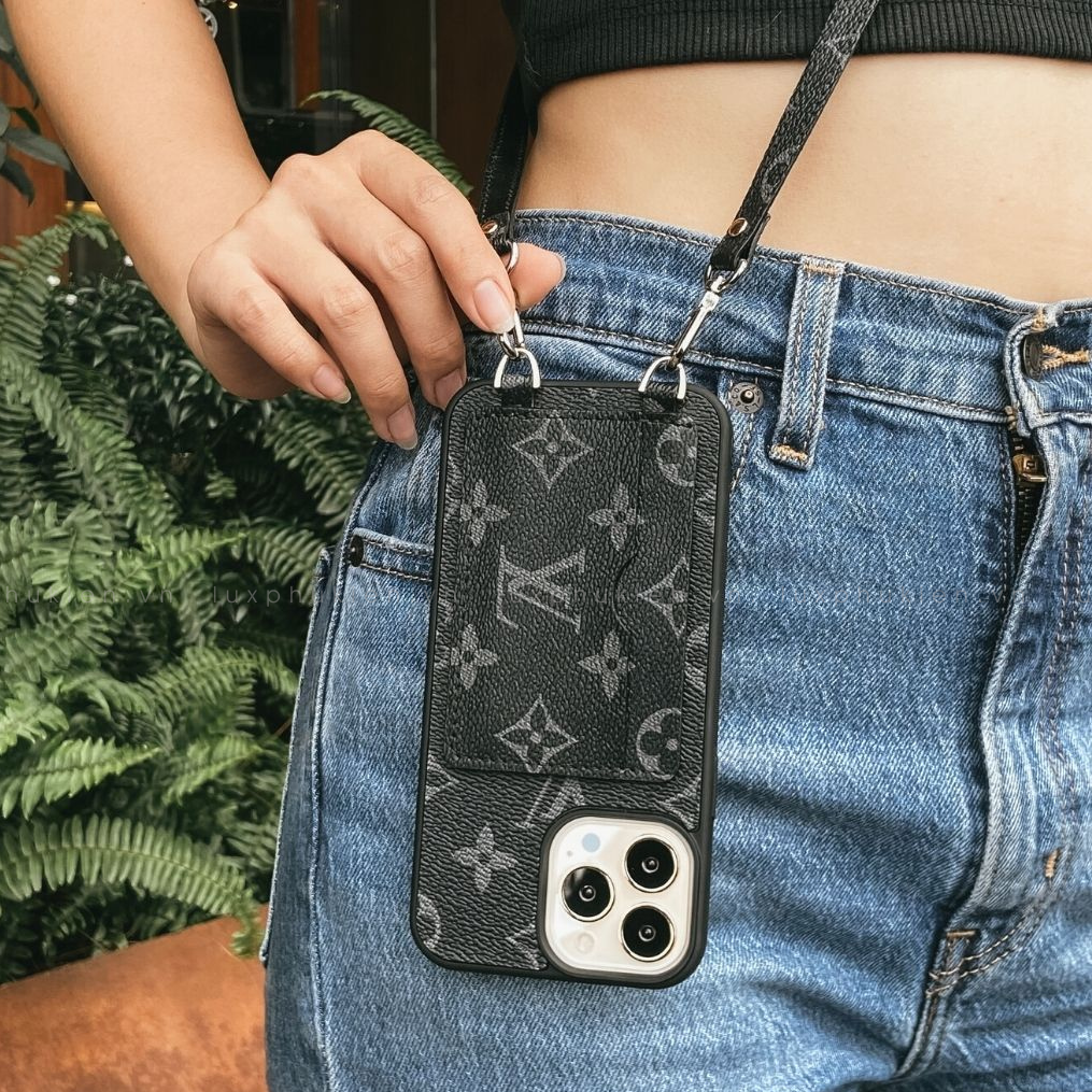 Recycled Louis Vuitton Canvas Iphone Case IP-LV3