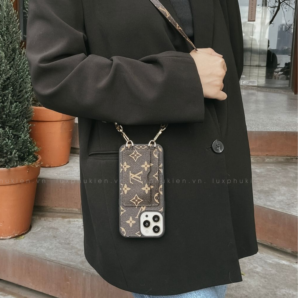 Recycled Louis Vuitton Canvas Iphone Case IP-LV3