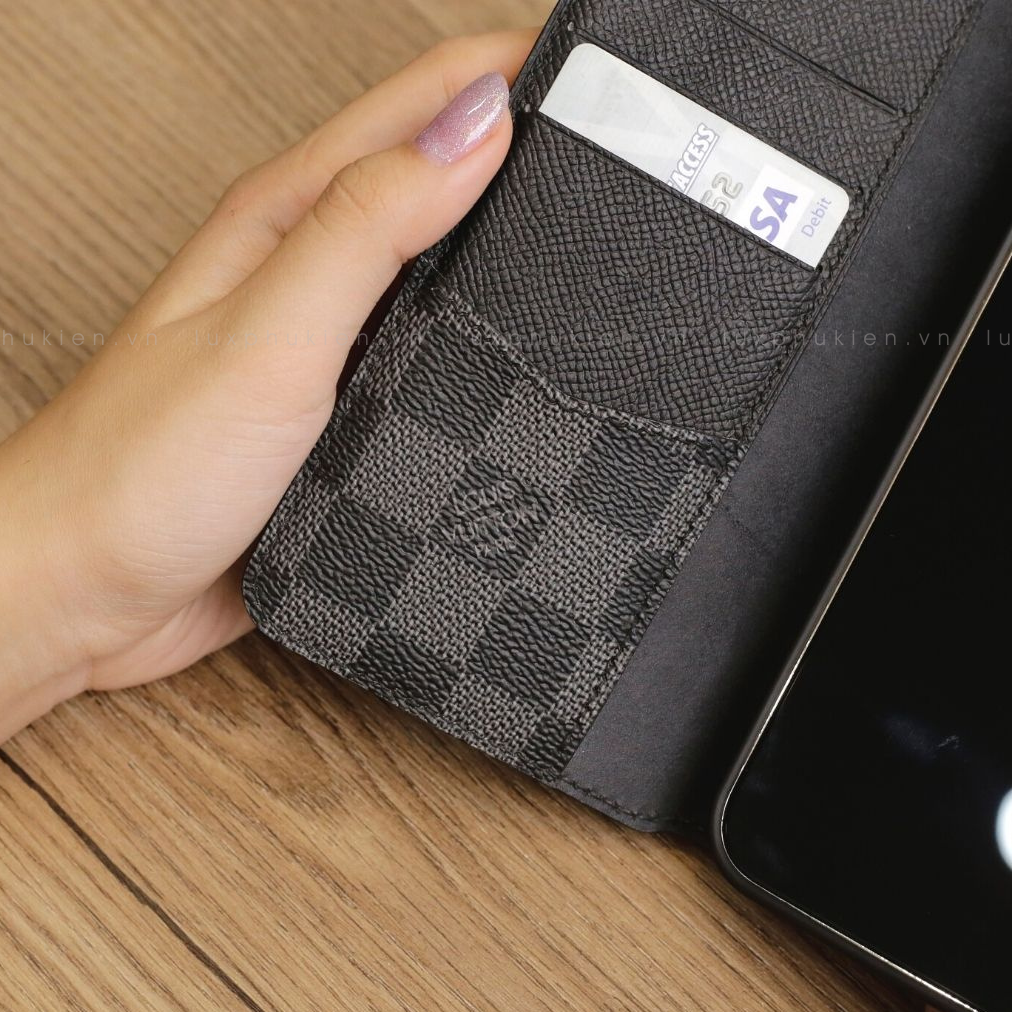 Recycled Louis Vuitton Canvas Iphone Case IP-LV6