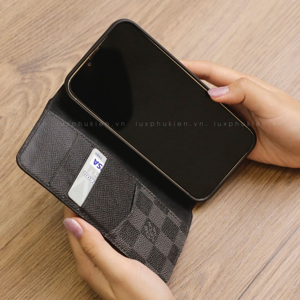 Recycled Louis Vuitton Canvas Iphone Case IP-LV6