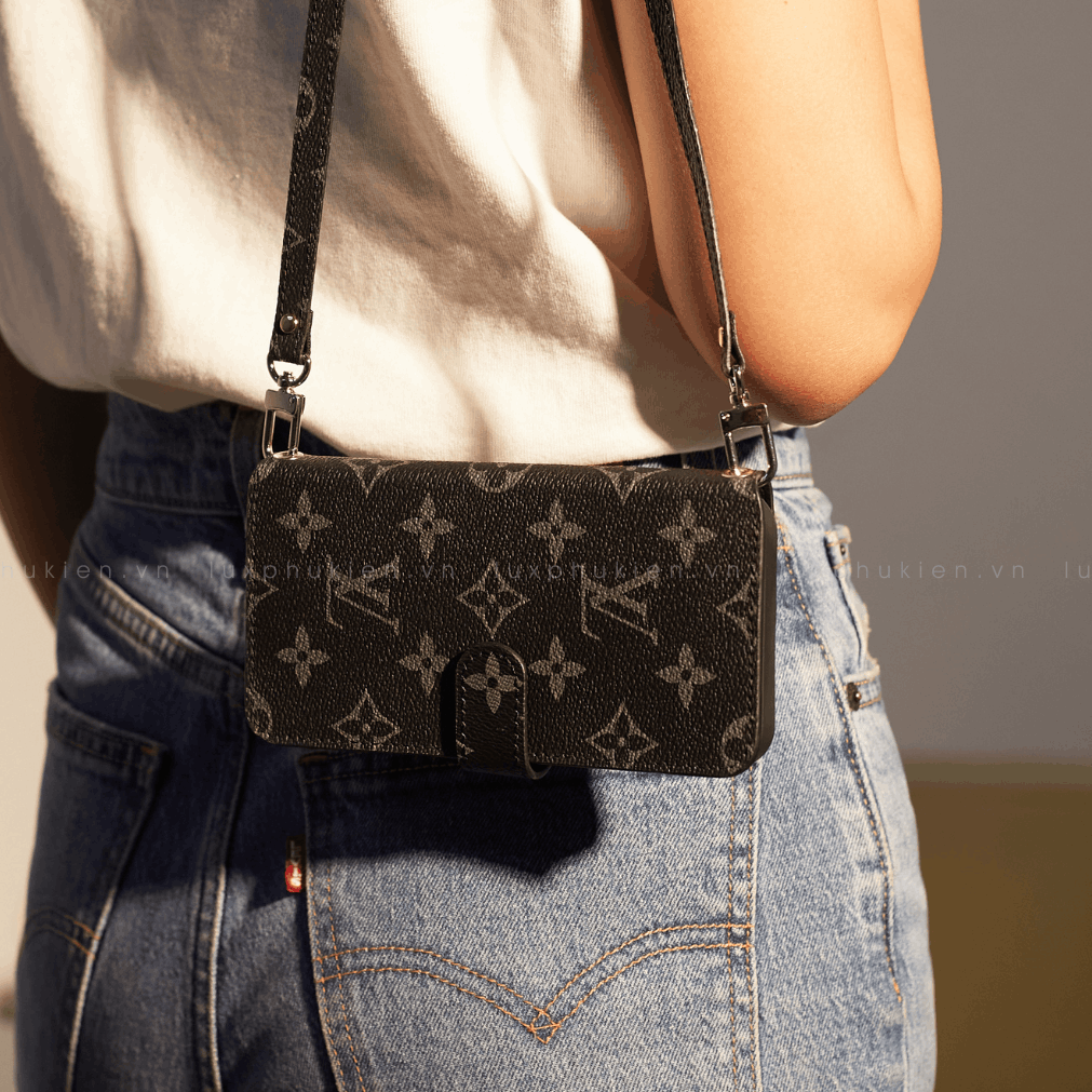 Recycled Louis Vuitton Canvas Iphone Case IP-LV4