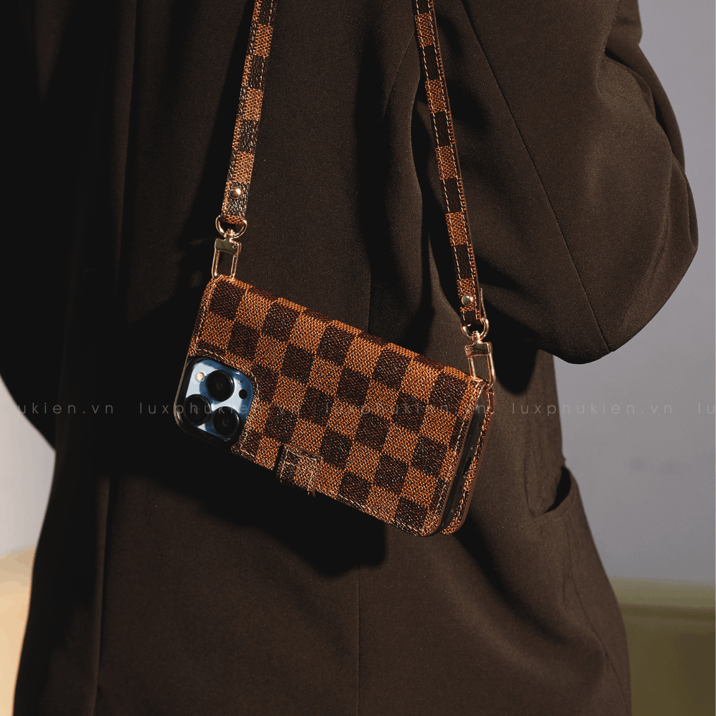 Recycled Louis Vuitton Canvas Iphone Case IP-LV4