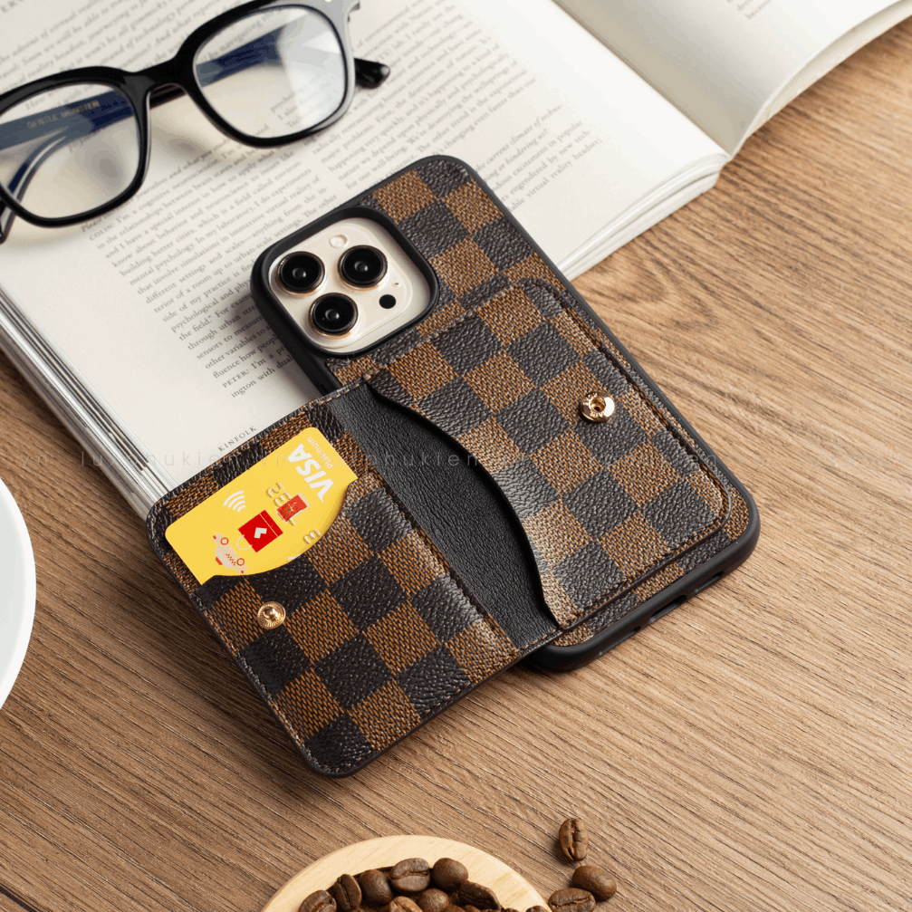 Recycled Louis Vuitton Canvas Iphone Case IP-LV7