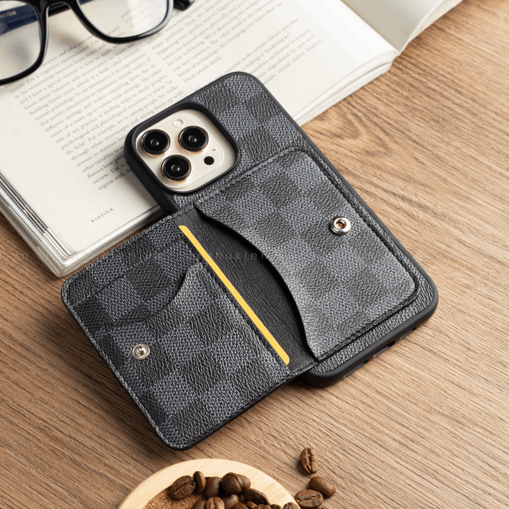 Recycled Louis Vuitton Canvas Iphone Case IP-LV7