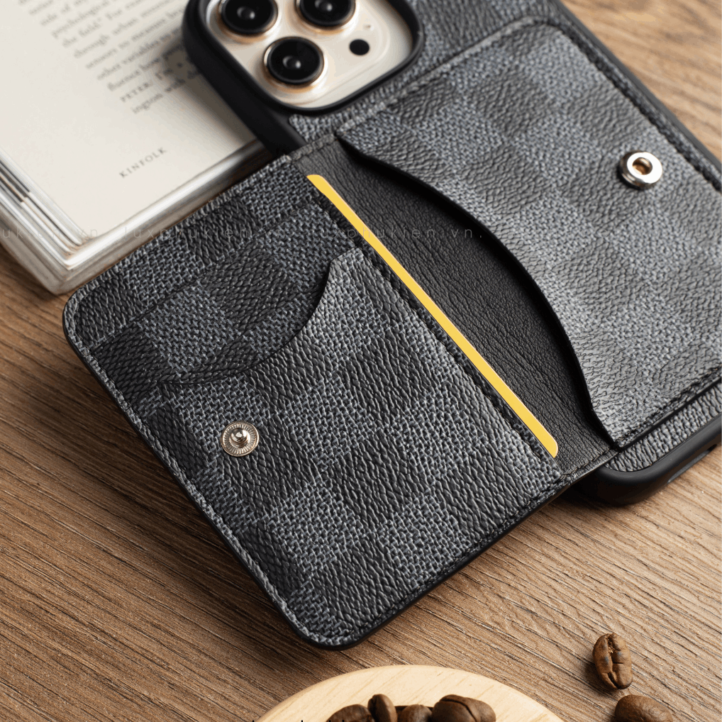 Recycled Louis Vuitton Canvas Iphone Case IP-LV7
