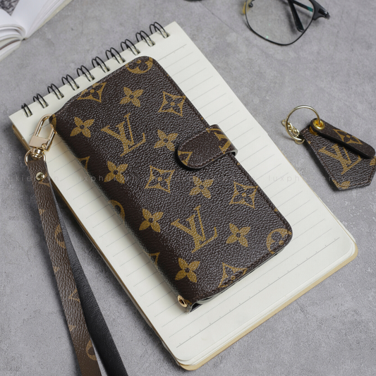 Recycled Louis Vuitton Canvas Iphone Case IP-LV1