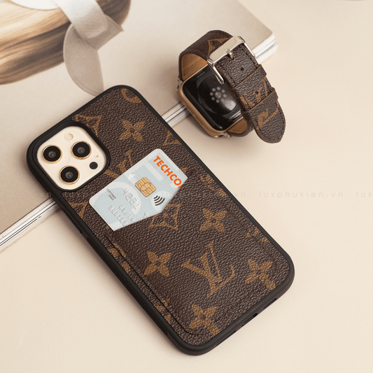 Recycled Louis Vuitton Canvas Iphone Case IP-LV11