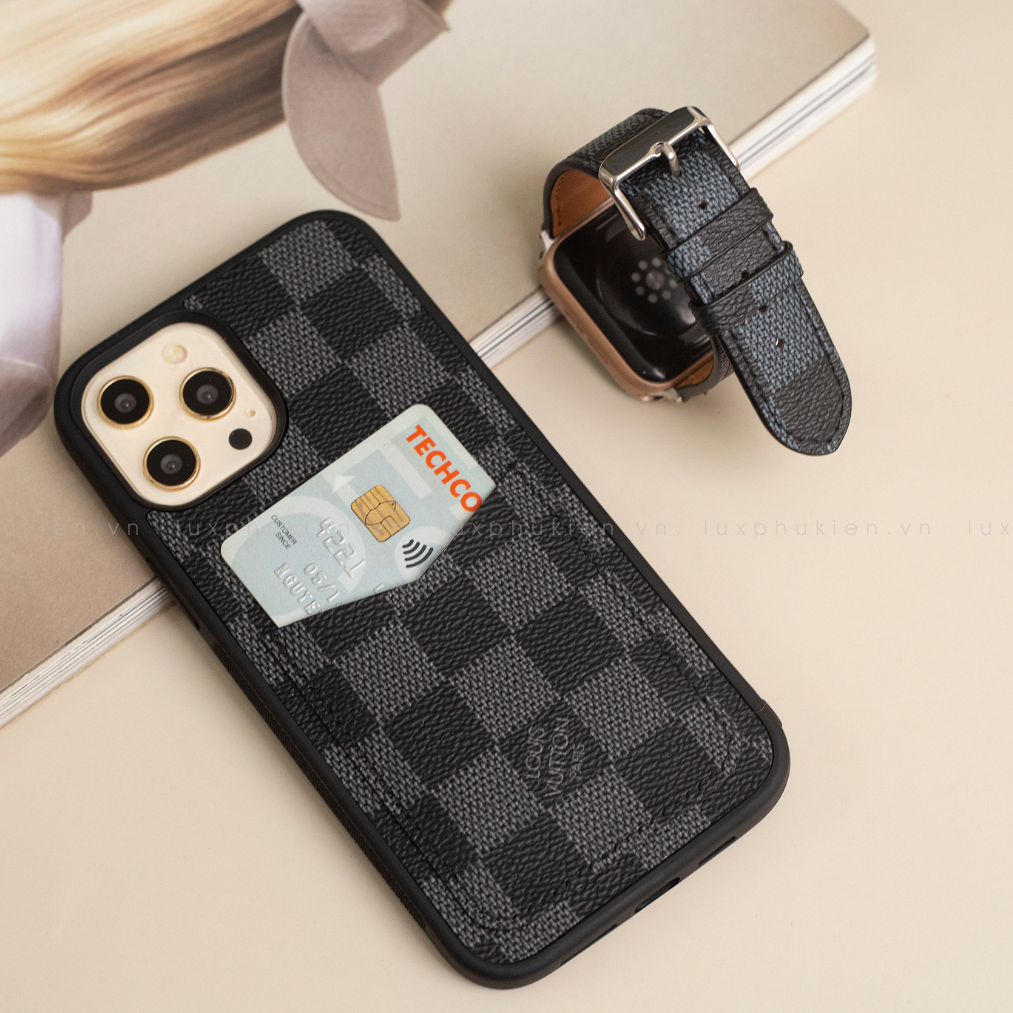 Recycled Louis Vuitton Canvas Iphone Case IP-LV11