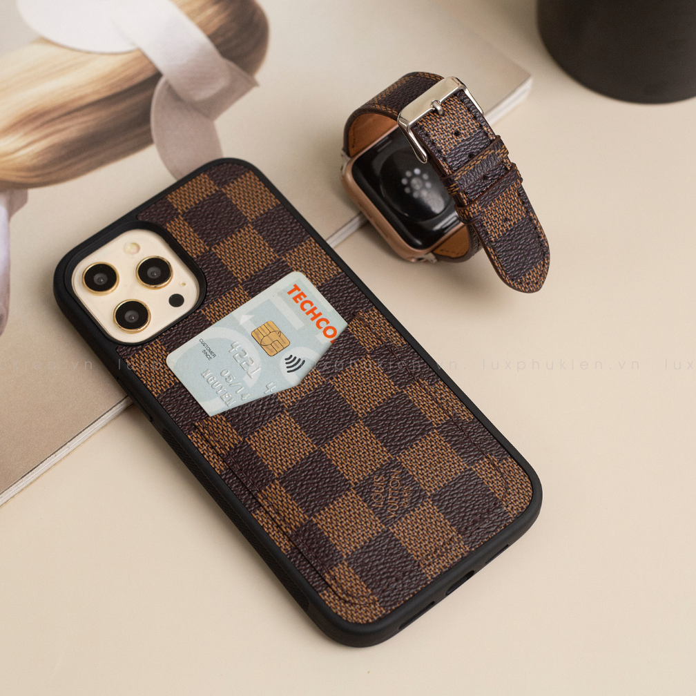 Recycled Louis Vuitton Canvas Iphone Case IP-LV11