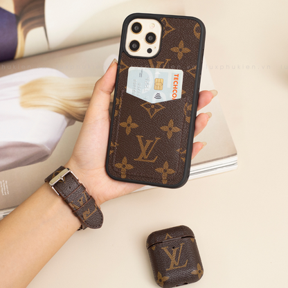 Recycled Louis Vuitton Canvas Iphone Case IP-LV11