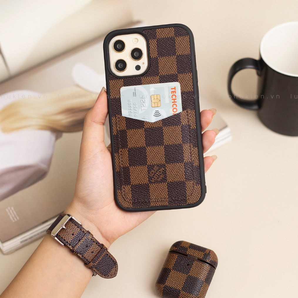 Recycled Louis Vuitton Canvas Iphone Case IP-LV11