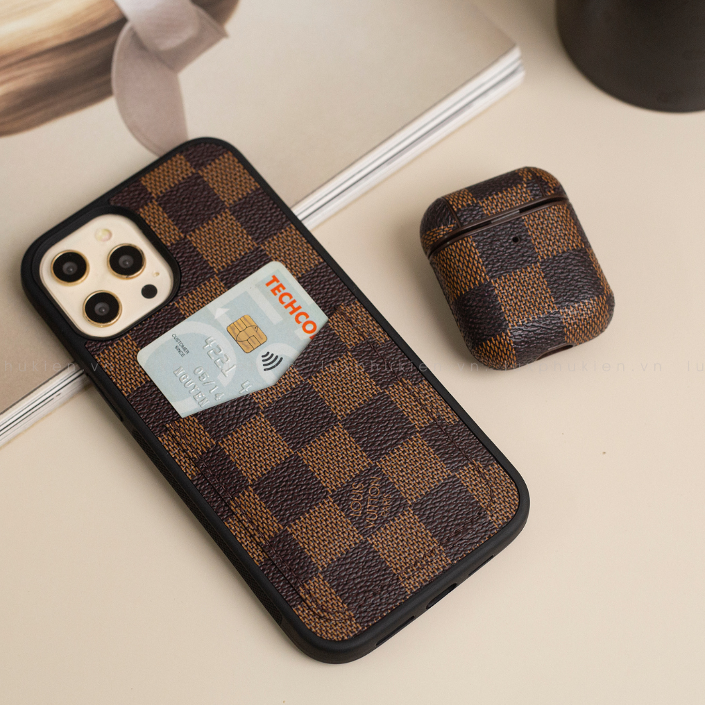 Recycled Louis Vuitton Canvas Iphone Case IP-LV11