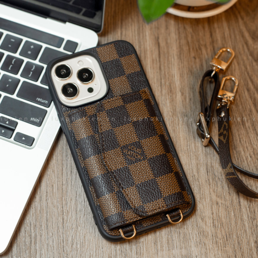 Recycled Louis Vuitton Canvas Iphone Case IP-LV2