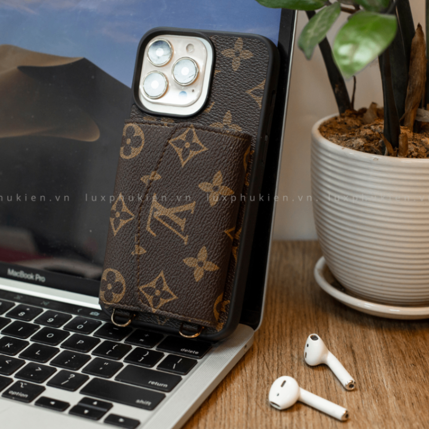 Recycled Louis Vuitton Canvas Iphone Case IP-LV2