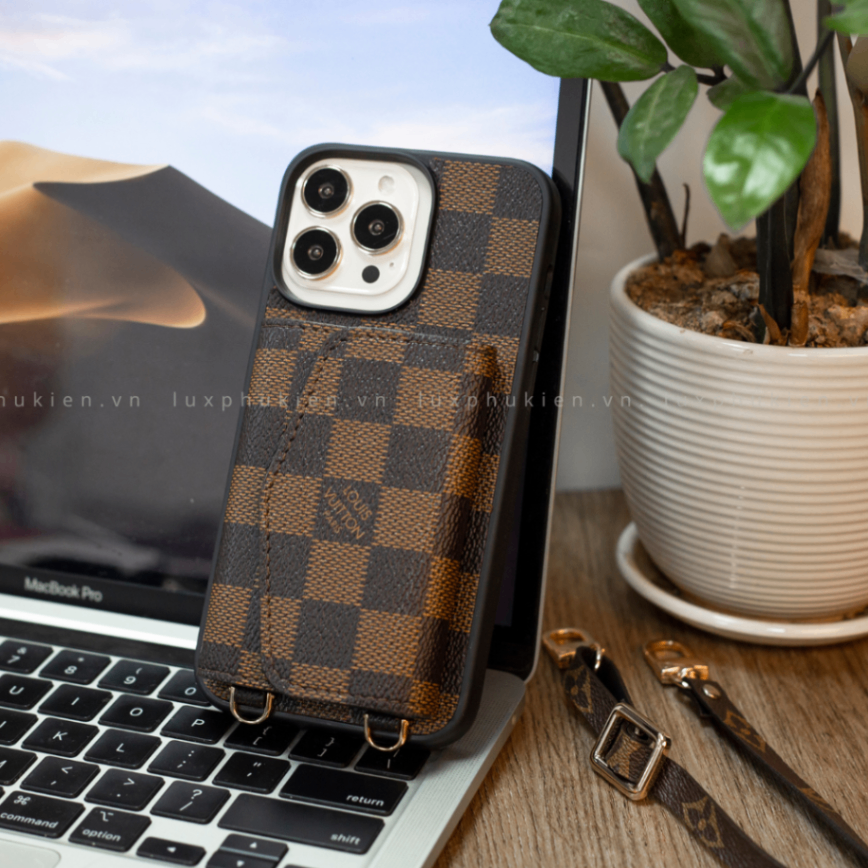 Recycled Louis Vuitton Canvas Iphone Case IP-LV2