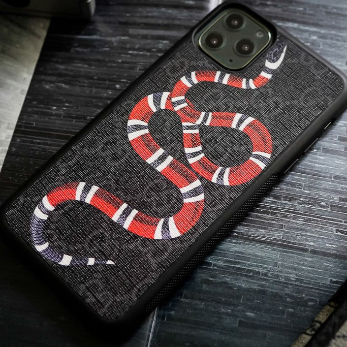 Recycled Gucci Canvas Iphone Case IP-GC2