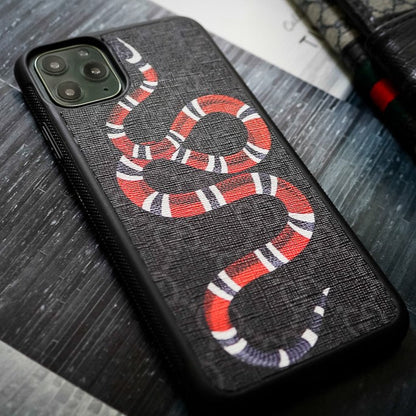 Recycled Gucci Canvas Iphone Case IP-GC2